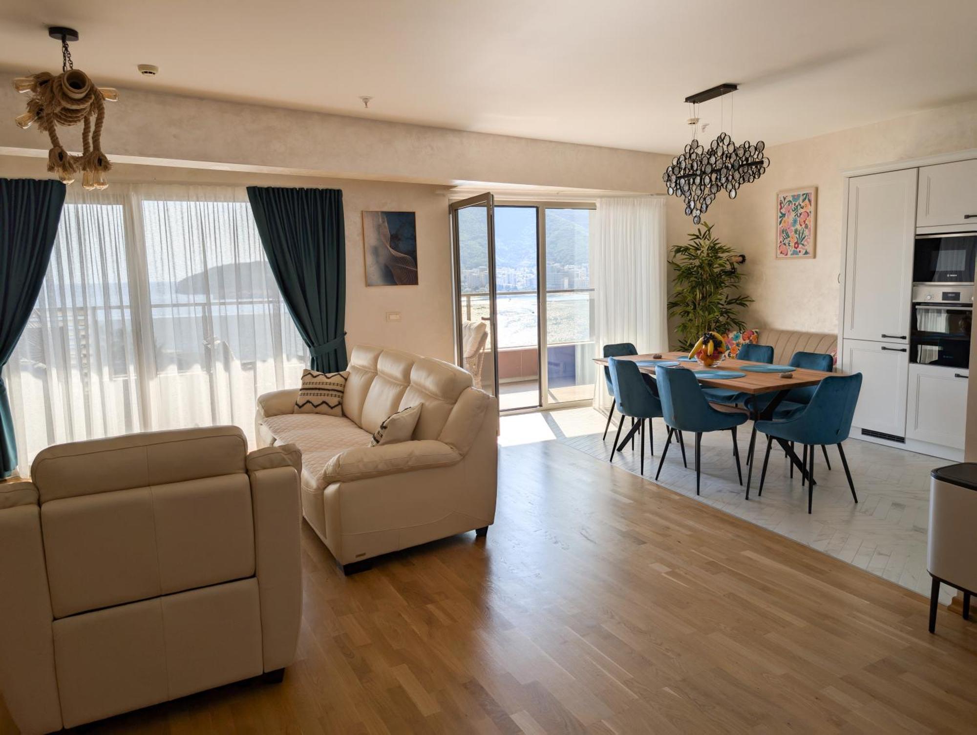 Lux Apartments Harmonia Budua Esterno foto